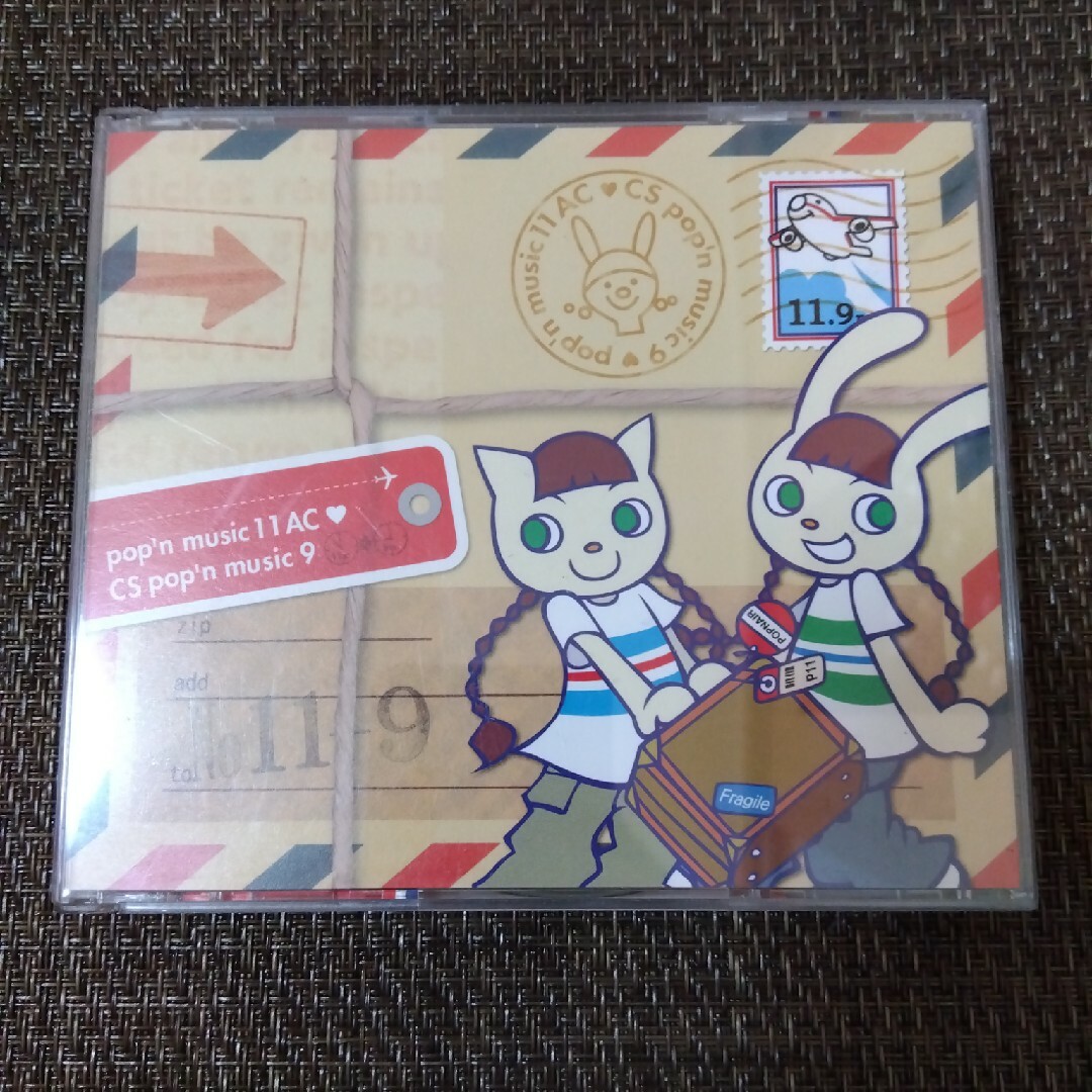 KONAMI(コナミ)のpop’n　music　11　AC　CS　pop’n　music　9 エンタメ/ホビーのCD(ゲーム音楽)の商品写真