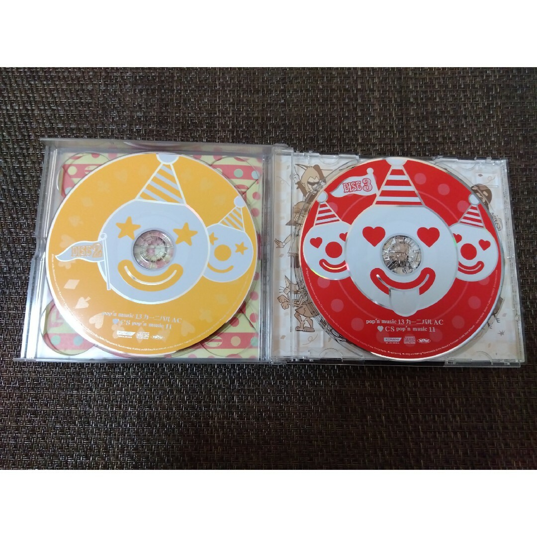 KONAMI(コナミ)のpop’n　music　13　カーニバル　AC■CS　pop’n　music　… エンタメ/ホビーのCD(ゲーム音楽)の商品写真