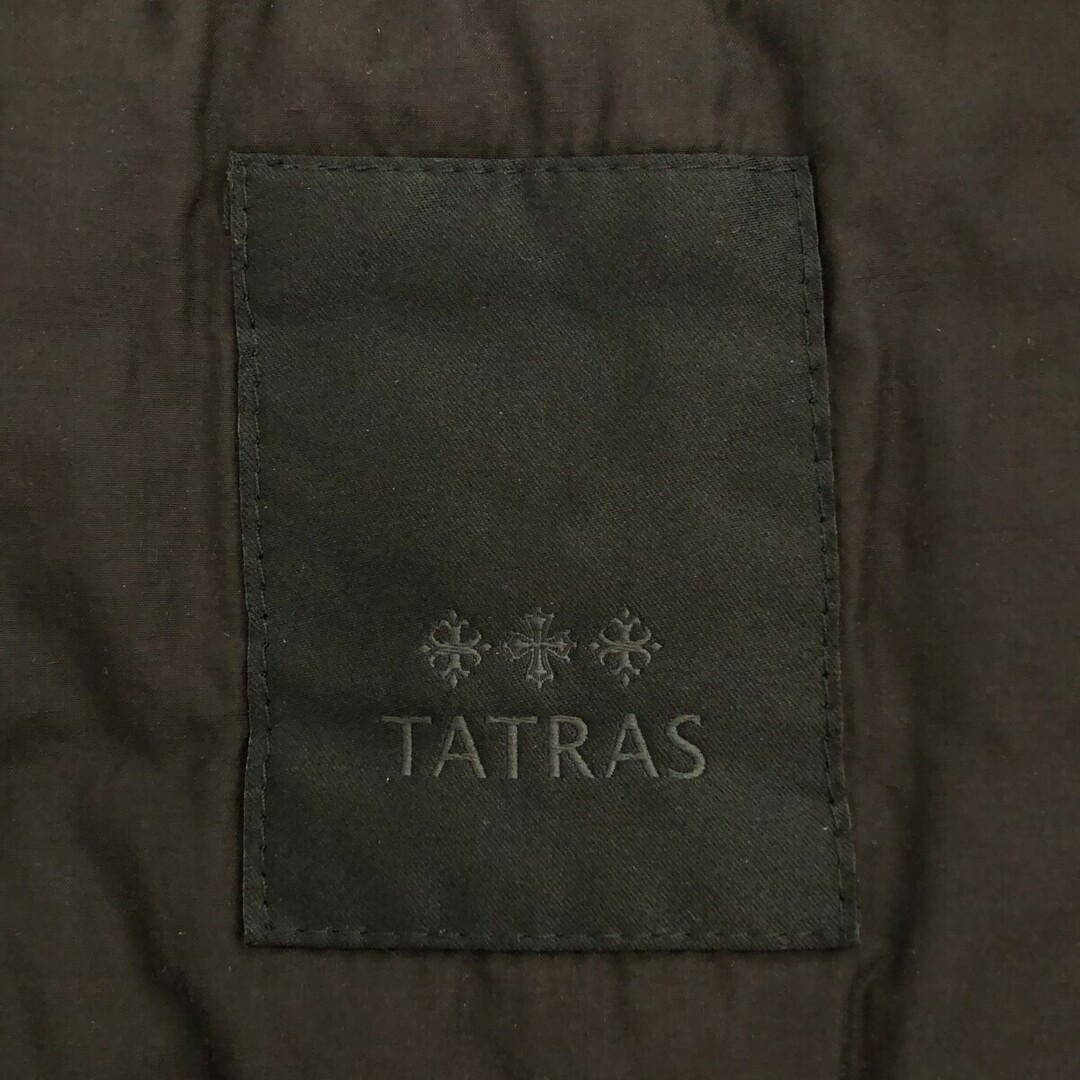 TATRAS(タトラス)のTATRAS タトラス 18SS Cotino フーデッドダウンジャケット ブラック 02 MTK18S4102 メンズのジャケット/アウター(ダウンジャケット)の商品写真