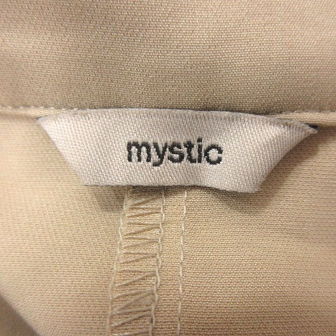 mystic(ミスティック)のミスティック mystic スプリングコート ショート ベージュ /MS レディースのジャケット/アウター(スプリングコート)の商品写真