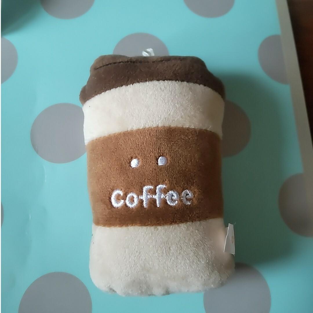 つぶらな瞳のファーストフード.coffeeのマスコット❣ エンタメ/ホビーのおもちゃ/ぬいぐるみ(キャラクターグッズ)の商品写真