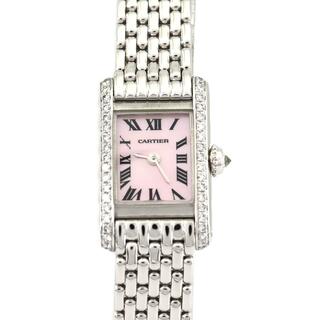 カルティエ(Cartier)のカルティエ ミニタンク WG/D WB2031U3 WG クォーツ(腕時計)
