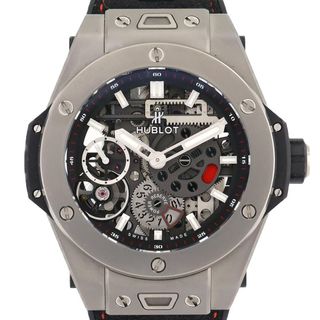 ウブロ(HUBLOT)のウブロ ビッグバンメカ-10チタニウム 414.NI.1123.RX TI 手巻(腕時計(アナログ))