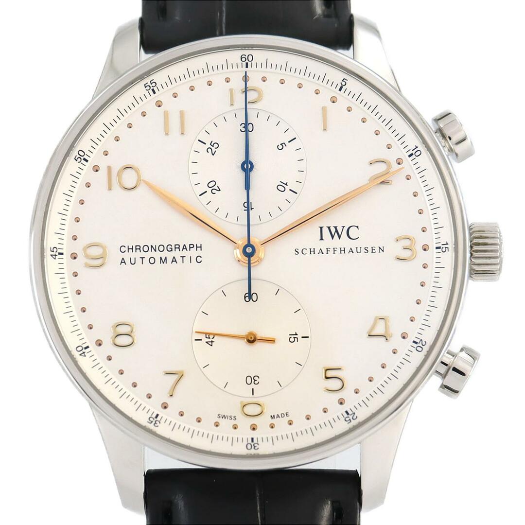 IWC(インターナショナルウォッチカンパニー)のIWC ポルトギーゼクロノグラフ IW371445 SS 自動巻 メンズの時計(腕時計(アナログ))の商品写真