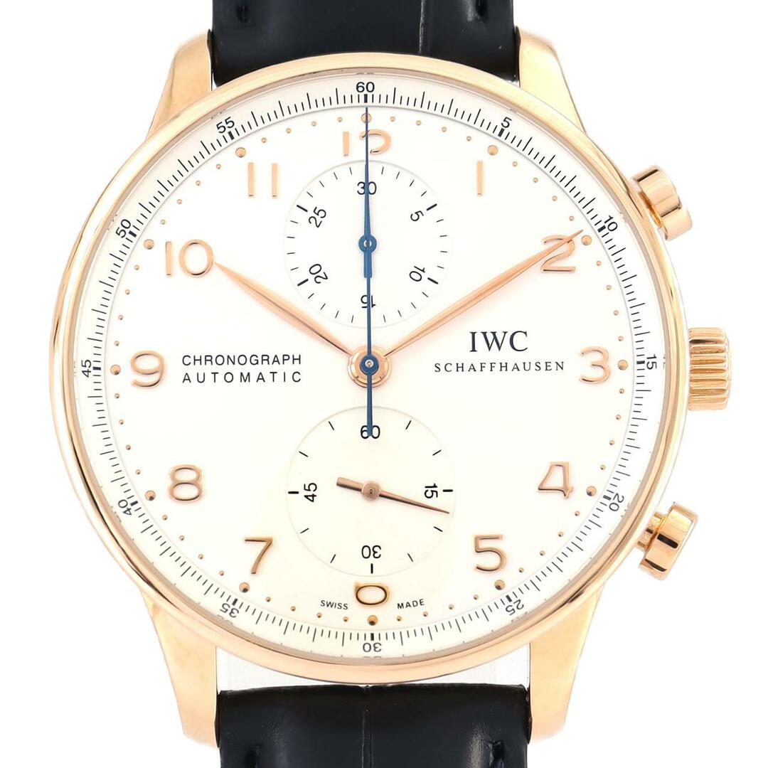 IWC(インターナショナルウォッチカンパニー)のIWC ポルトギーゼクロノグラフ RG IW371480 PG･RG 自動巻 メンズの時計(腕時計(アナログ))の商品写真