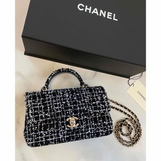 シャネル(CHANEL)のCHANEL トップハンドルフラップバッグ①(ショルダーバッグ)