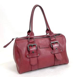 ロンシャン(LONGCHAMP)の【LONGCHAMP】ロンシャン ケイトモスコラボ ボストンバッグ ワインレッド レザー/tm08404ar(ボストンバッグ)