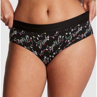 ヴィクトリアズシークレット(Victoria's Secret)の新品　PINK ロゴ ヒップスター ショーツ(ショーツ)