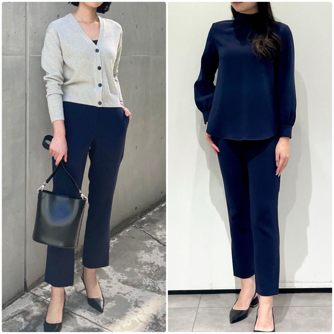 theory 22SS Classic Crepe パンツスーツ 紺 2、4 theory 22SS Classic Crepe パンツスーツ 紺 2、4