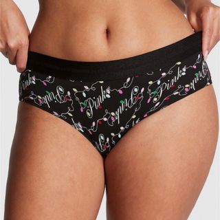 ヴィクトリアズシークレット(Victoria's Secret)の新品　PINK ロゴ ヒップスター ショーツ(ショーツ)