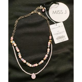 ミスジェイ(MISS J)のMISSJ アクセサリー ネックレス　新品未使用(ネックレス)