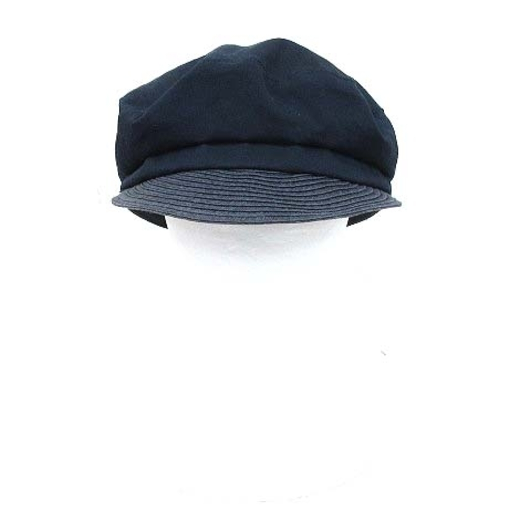 grove(グローブ)のグローブ grove 帽子 マリンキャスケット ブレードコンビ 紺 ネイビー レディースの帽子(キャスケット)の商品写真