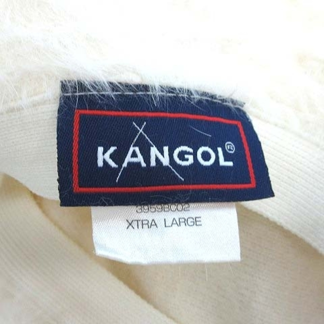 KANGOL(カンゴール)のカンゴール 帽子 バケットハット シャギーニット アンゴラ混 白 ホワイト レディースの帽子(その他)の商品写真