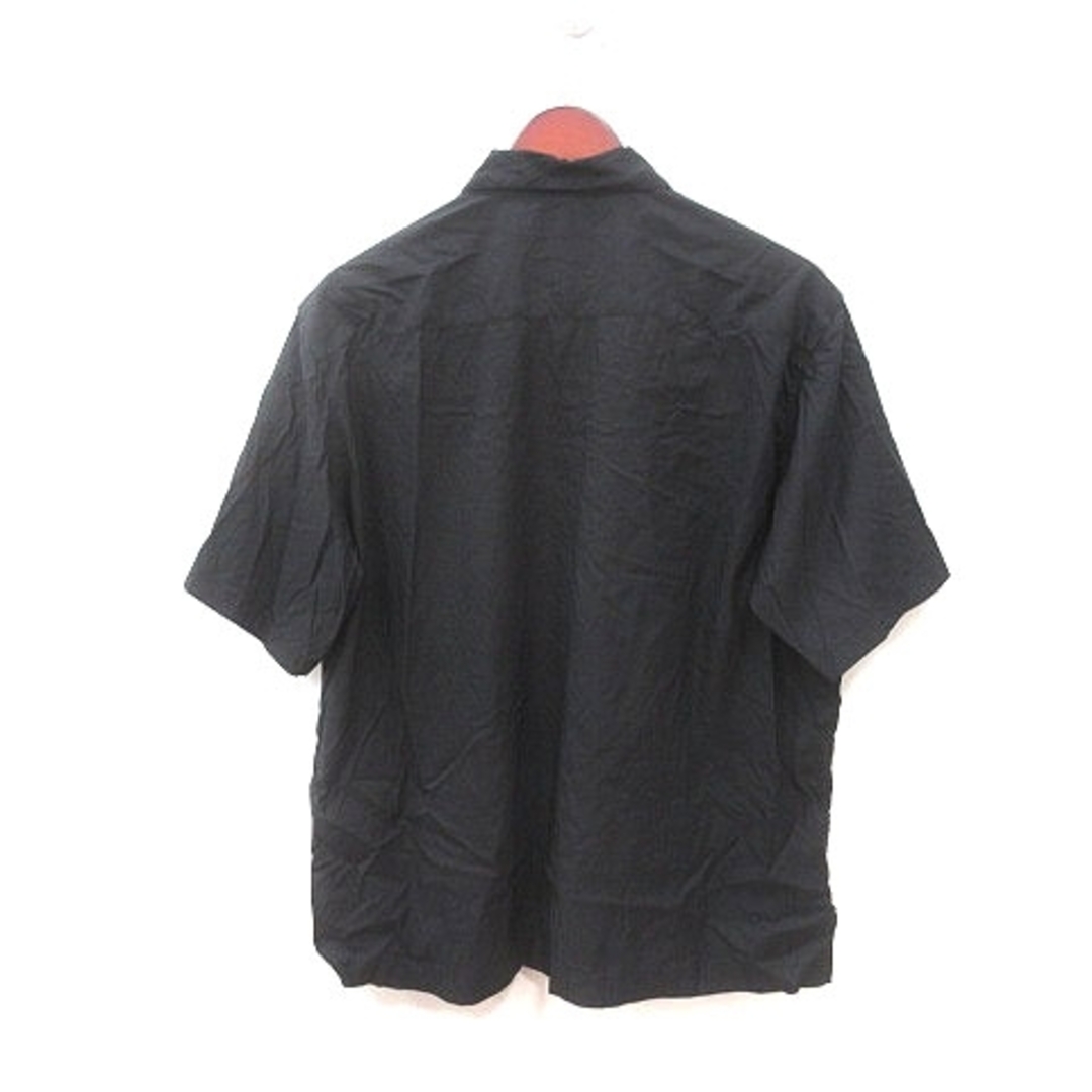 URBAN RESEARCH(アーバンリサーチ)のアーバンリサーチ アイテムズ ITEMS シャツ 五分袖 M 黒 ブラック メンズのトップス(シャツ)の商品写真