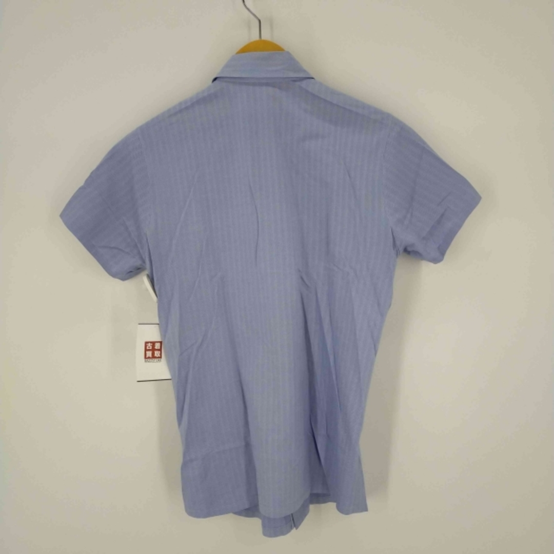 agnes b.(アニエスベー)のAgnes b.homme(アニエスベーオム) ヘリンボーン半袖シャツ トップス レディースのトップス(シャツ/ブラウス(半袖/袖なし))の商品写真