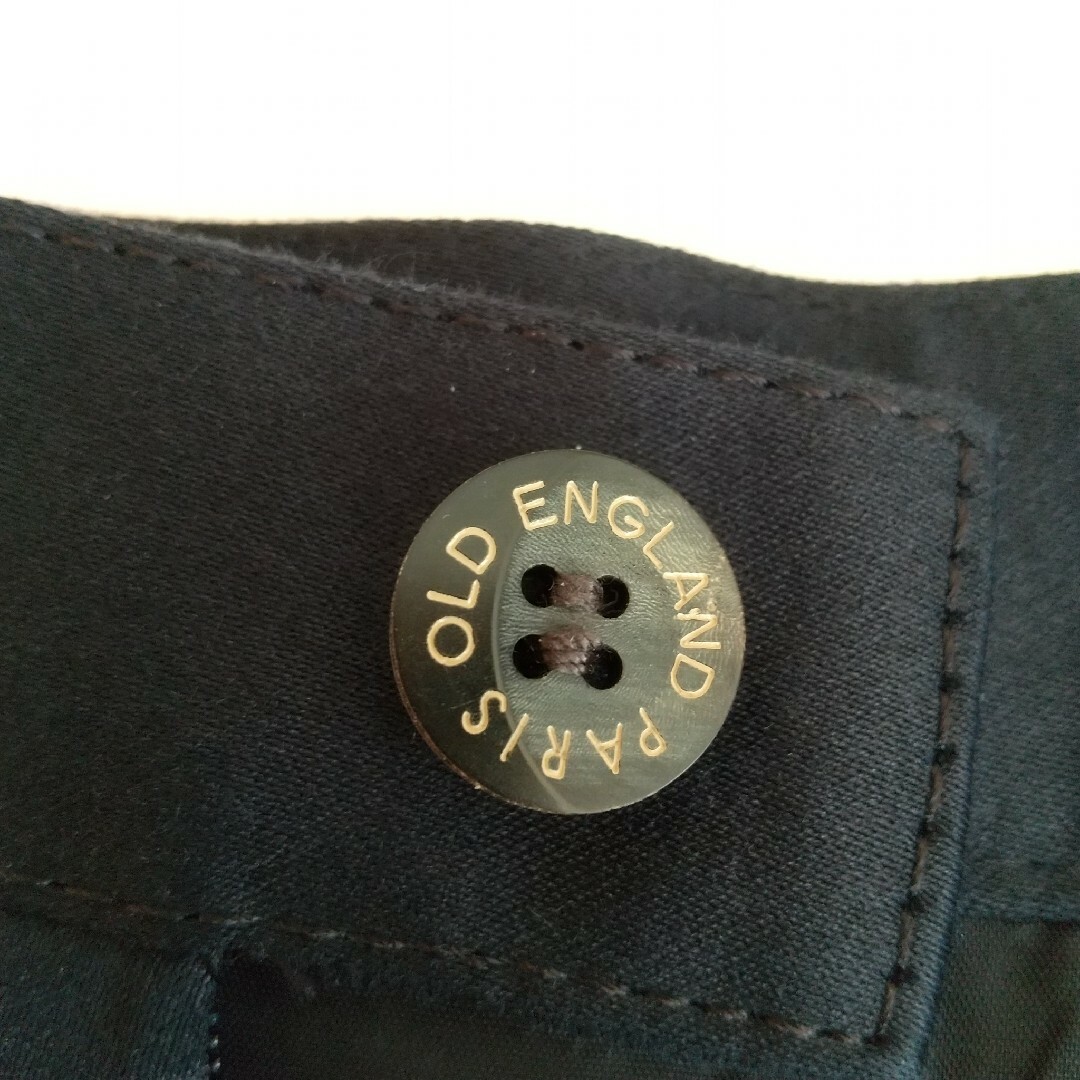 OLD ENGLAND(オールドイングランド)のオールドイングランド プリーツスカート 濃紺 Mくらい レディースのスカート(ひざ丈スカート)の商品写真