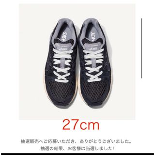 ワンエルディーケーセレクト(1LDK SELECT)のENNOY asics GEL-NIMBUS 9  BLACK(スニーカー)