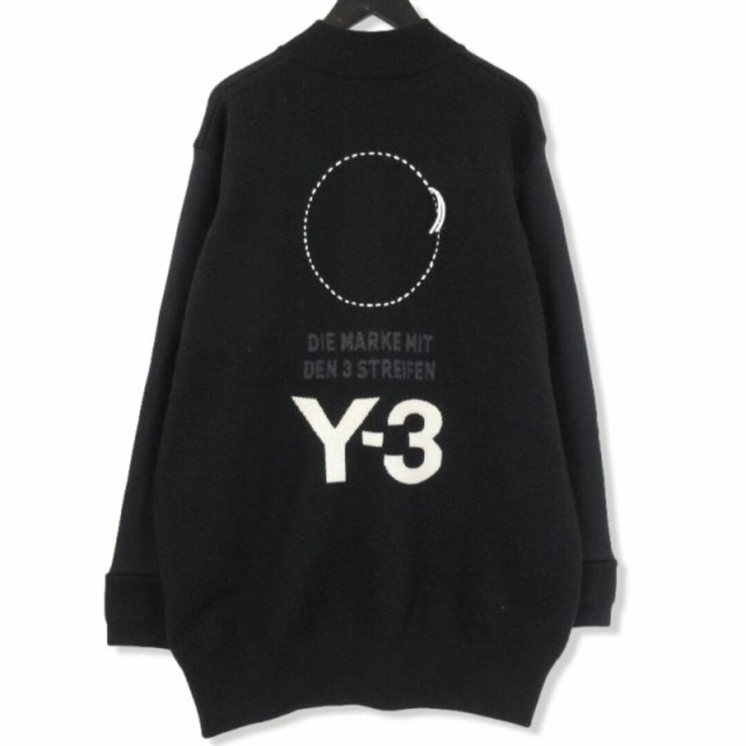 Y-3(ワイスリー)のワイスリー オーバーサイズ ニットブルゾン DP0497 71008805 メンズのトップス(ニット/セーター)の商品写真