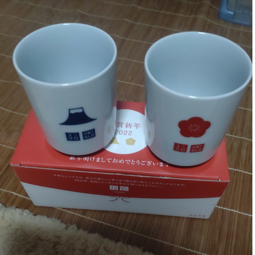 UNIQLO(ユニクロ)のユニクロ　非売品　湯呑みセット インテリア/住まい/日用品のキッチン/食器(グラス/カップ)の商品写真