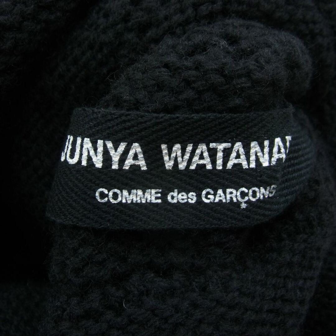 JUNYA WATANABE COMME des GARCONS(ジュンヤワタナベコムデギャルソン)のJUNYA WATANABE COMME des GARCONS ジュンヤワタナベコムデギャルソン AD1999 JO-040390 90sヴィンテージ シルクスカートドッキング ウール ニット ワンピース ブラック系 モスグリーン系【中古】 レディースのワンピース(その他)の商品写真