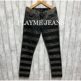 PLAYME JEANS ユーズド加工プリズナーデニム！BEAMS(デニム/ジーンズ)