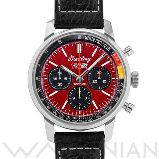 ブライトリング(BREITLING)の中古 ブライトリング BREITLING AB01761A1K1X1 レッド /ブラック メンズ 腕時計(腕時計(アナログ))