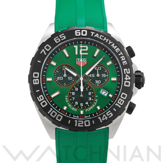 タグホイヤー(TAG Heuer)の中古 タグ ホイヤー TAG HEUER CAZ101AP.FT8056 グリーン メンズ 腕時計(腕時計(アナログ))