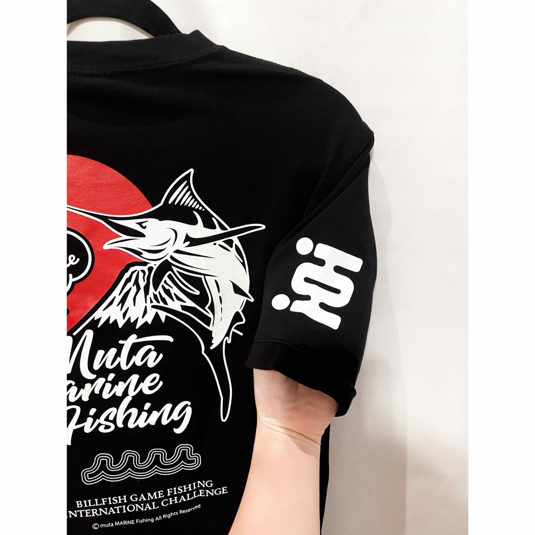 muta(ムータ)の【MUTA MSRINE】MARLIN JAPAN Tシャツ ブラック メンズのトップス(Tシャツ/カットソー(半袖/袖なし))の商品写真