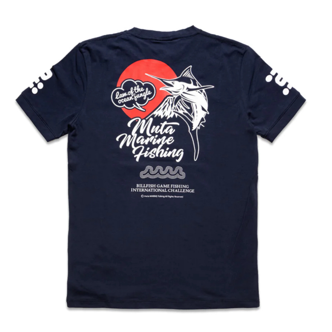 muta(ムータ)の【MUTA MSRINE】MARLIN JAPAN Tシャツ ブラック メンズのトップス(Tシャツ/カットソー(半袖/袖なし))の商品写真