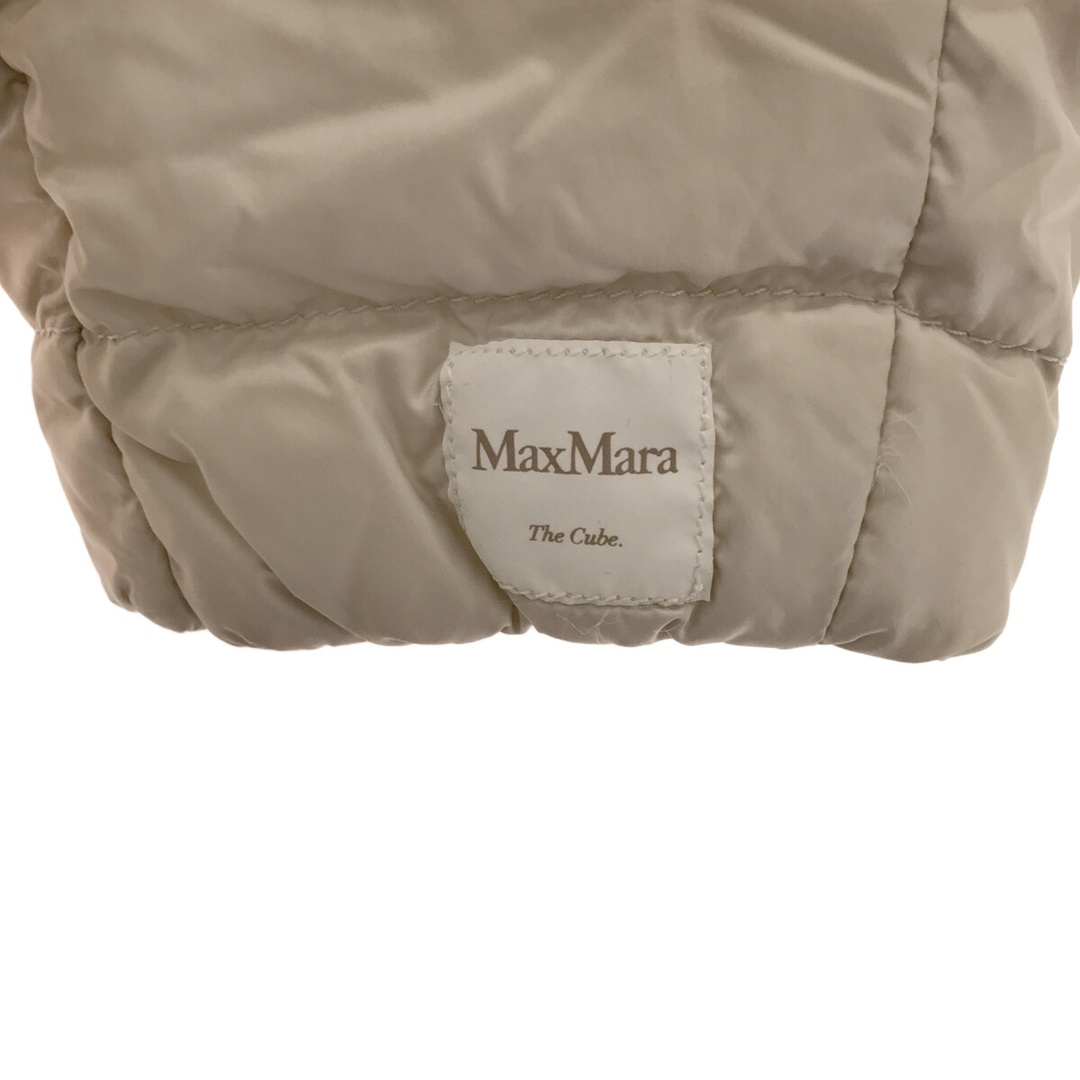 Max Mara(マックスマーラ)のMaxMara マックスマーラ ナイロンキルティングダウンジャケット アイボリー 36 948101976 レディースのジャケット/アウター(ダウンジャケット)の商品写真