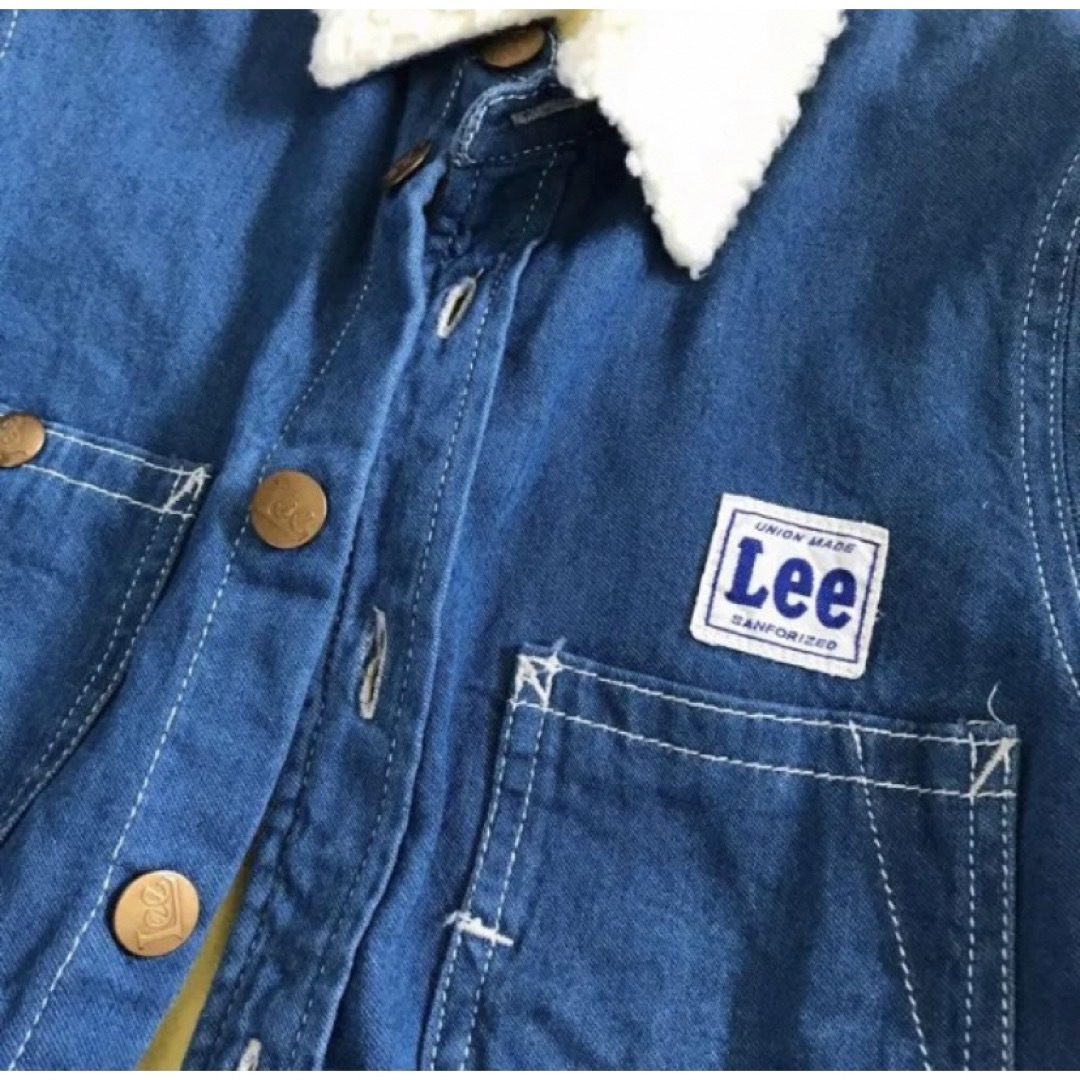 Lee(リー)のLee リー　デニムジャケット　レディース　Sサイズ　匿名配送 メンズのジャケット/アウター(Gジャン/デニムジャケット)の商品写真