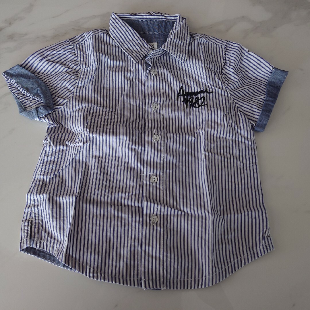 ARMANI JUNIOR(アルマーニ ジュニア)のアルマーニ　シャツ キッズ/ベビー/マタニティのキッズ服男の子用(90cm~)(Tシャツ/カットソー)の商品写真