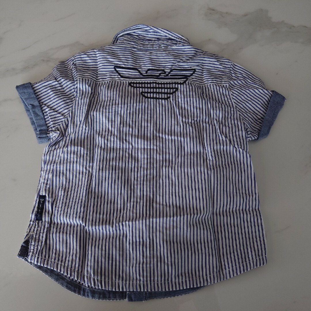 ARMANI JUNIOR(アルマーニ ジュニア)のアルマーニ　シャツ キッズ/ベビー/マタニティのキッズ服男の子用(90cm~)(Tシャツ/カットソー)の商品写真