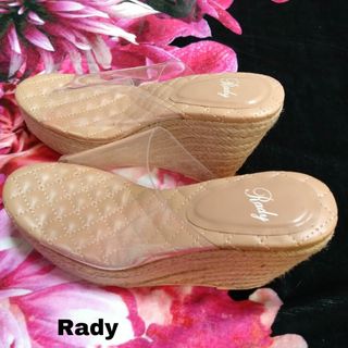 Rady - 【新品未開封︎】Rady チェーンムートンサンダル ブラック Ｍ 