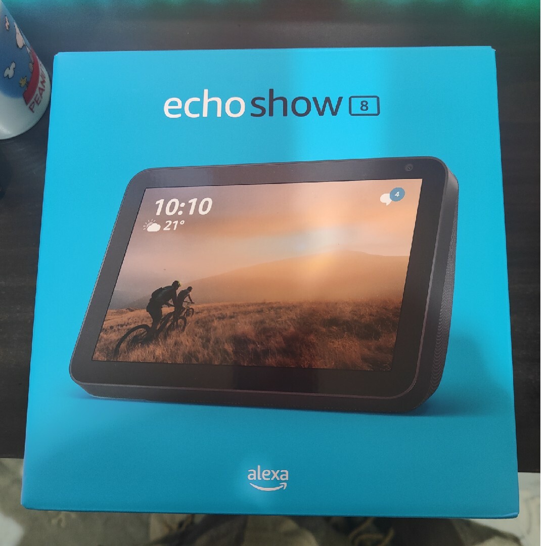 ECHO(エコー)のEcho Show 8 HDスクリーン付きスマートスピーカー with Ale… スマホ/家電/カメラのオーディオ機器(スピーカー)の商品写真