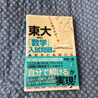 ここに気づけば！東大・難関大「数学」入試問題があなたにも解ける(その他)