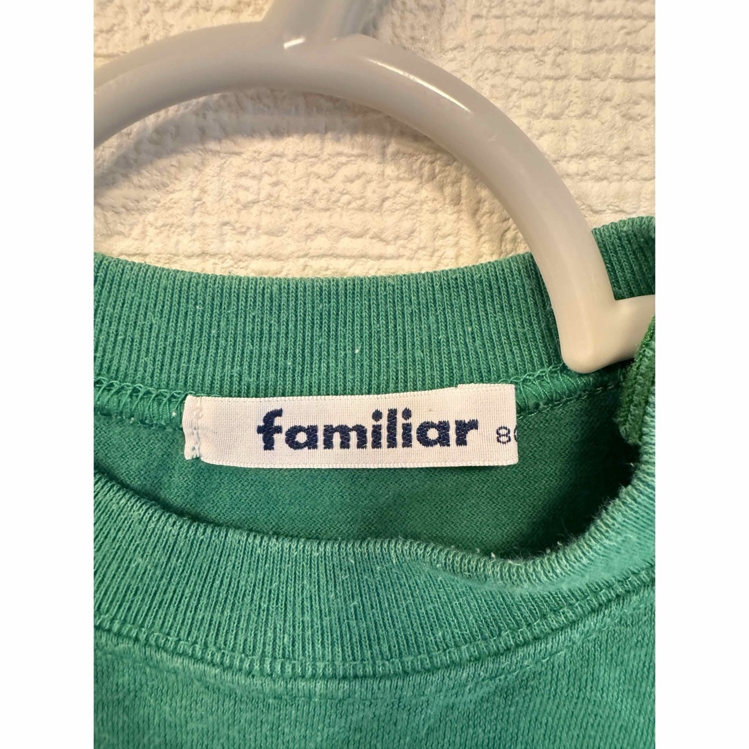 familiar(ファミリア)のfamiliar ファミリア　Tシャツ キッズ/ベビー/マタニティのベビー服(~85cm)(Ｔシャツ)の商品写真