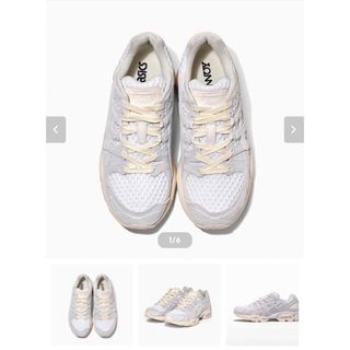 アシックス(asics)のENNOY asics GEL-NIMBUS 9 WHITE CREAM 27(スニーカー)