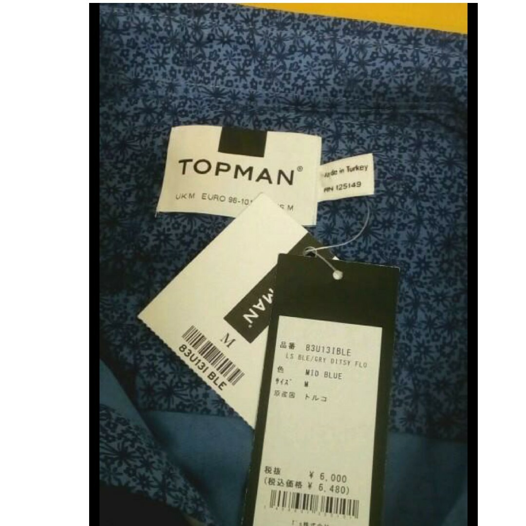 TOPMAN(トップマン)の長袖シャツ 花柄 メンズのトップス(シャツ)の商品写真
