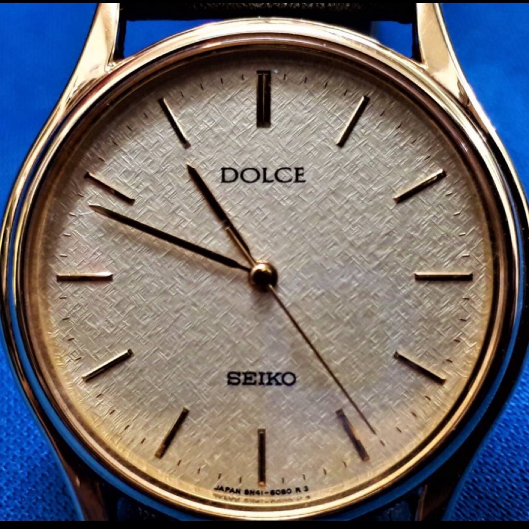SEIKO(セイコー)のSEIKO ドルチェ メンズクオーツドレスウォッチ（10451-M) メンズの時計(腕時計(アナログ))の商品写真