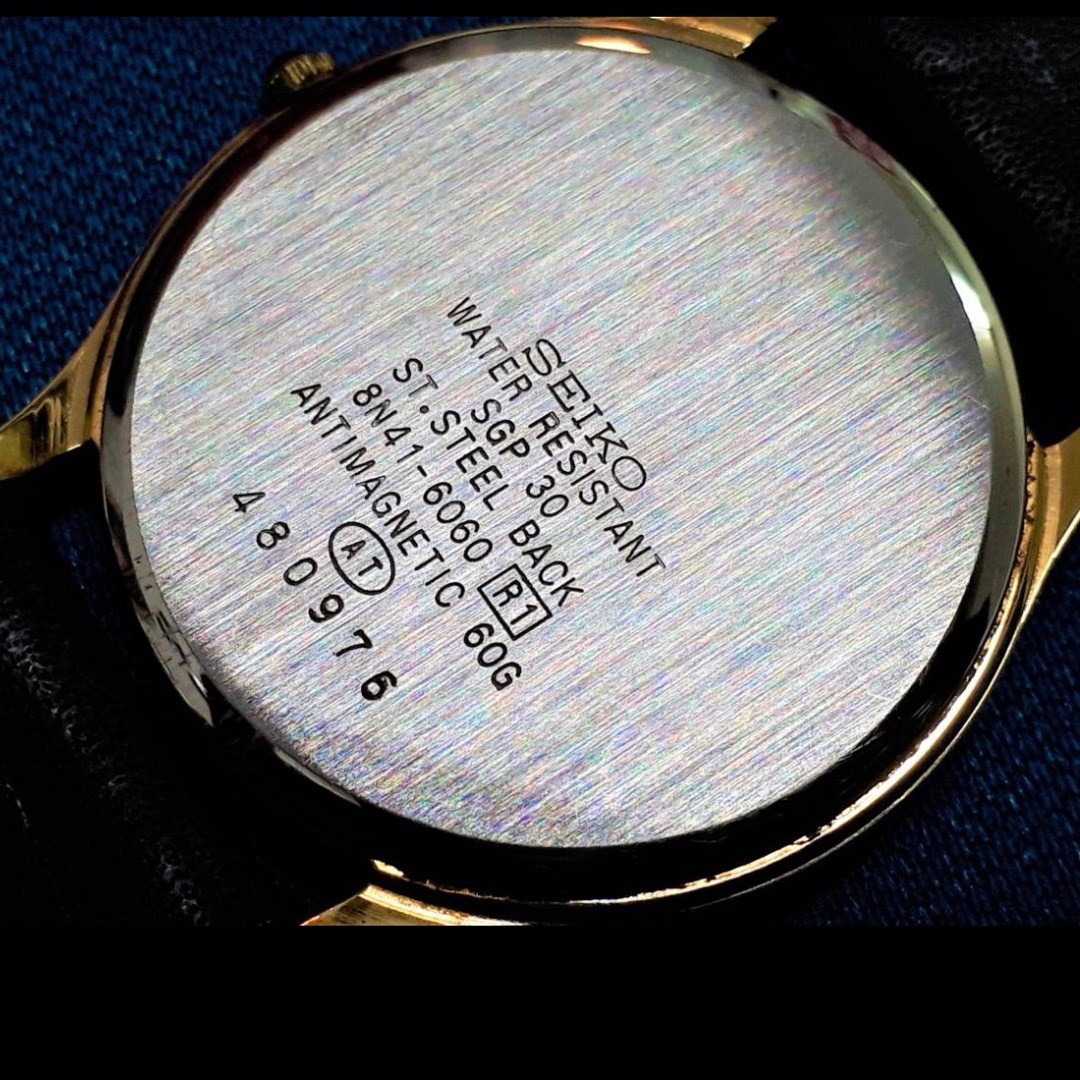 SEIKO(セイコー)のSEIKO ドルチェ メンズクオーツドレスウォッチ（10451-M) メンズの時計(腕時計(アナログ))の商品写真