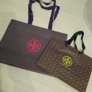 トリーバーチ(Tory Burch)のTory Burchトリーバーチ 紙袋 ブランドショッパー 大小2セット(ショップ袋)