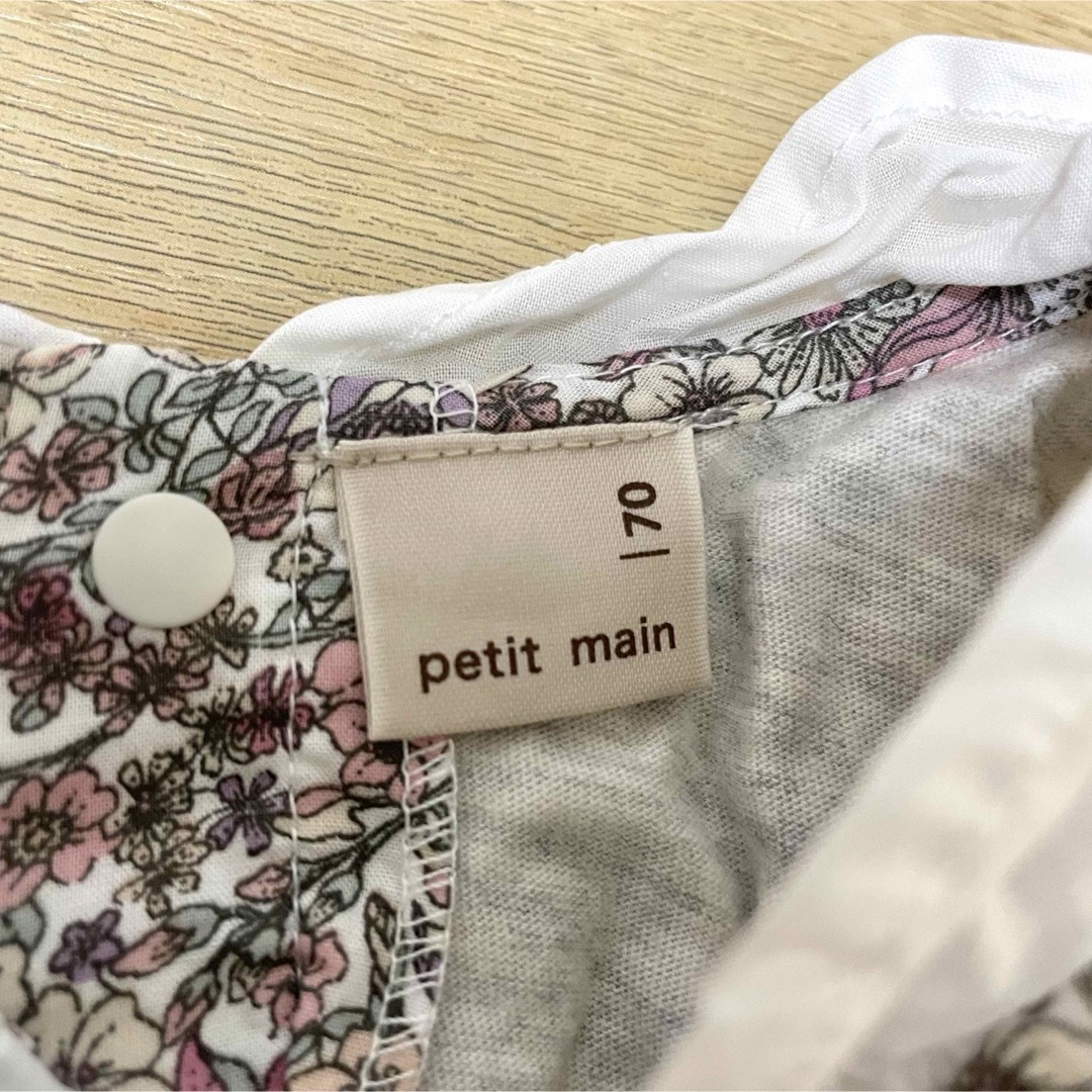 petit main(プティマイン)のPetit main ワンピース キッズ/ベビー/マタニティのベビー服(~85cm)(ワンピース)の商品写真