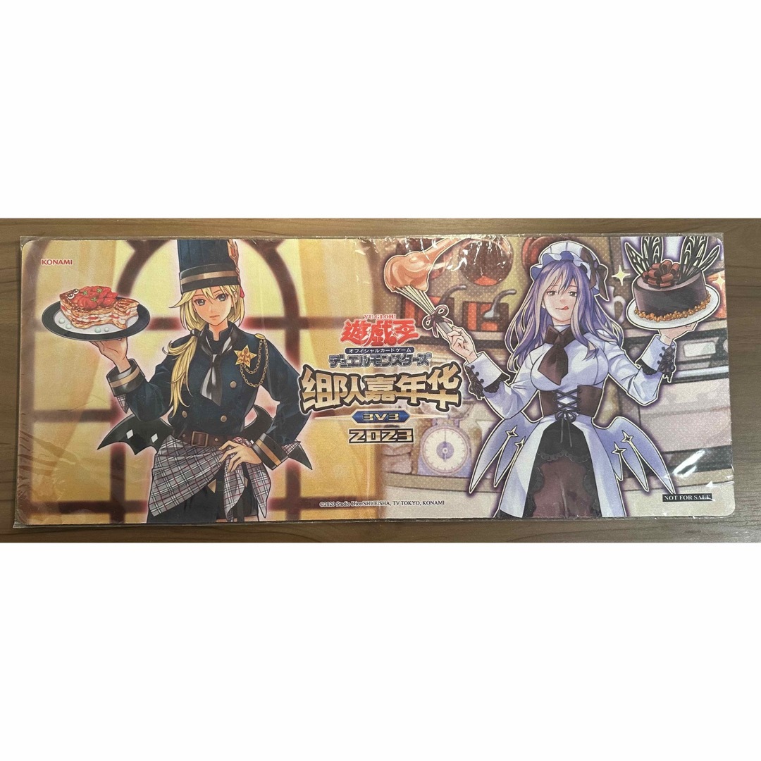 KONAMI - 遊戯王 プレイマット 聖菓使クーベル と ポワソニエル KONAMI - 遊戯王 プレイマット 聖菓使クーベル と ポワソニエル