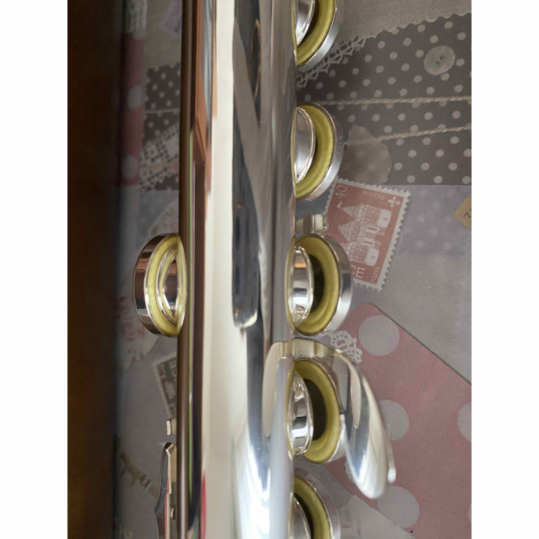pearl(パール)の【ほぼ未使用】リップ彫刻入パールフルートドルチェプリモ 数量限定品 楽器の管楽器(フルート)の商品写真