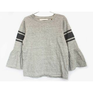 GO TO HOLLYWOOD - [ゴートゥーハリウッド/GotoHollywood]140cm 長袖カットソー/長袖Tシャツ/ロンT グレー【中古】子供服 キッズ kids ジュニア 女の子 春秋 tops 722042