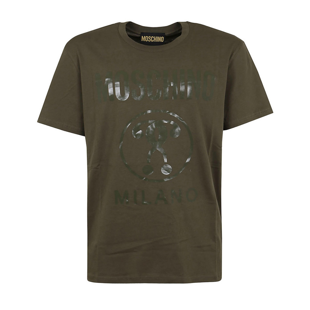 MOSCHINO(モスキーノ)の【MOSCHINO】Tシャツ グリーン メンズのトップス(Tシャツ/カットソー(半袖/袖なし))の商品写真