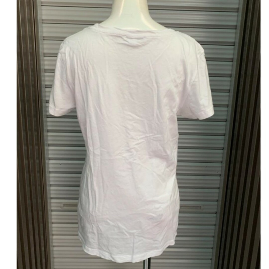 PATRIZIA PEPE(パトリツィアペペ)のパトリツィアぺぺパターンプリントTシャツ古着Y2K レディースのトップス(Tシャツ(長袖/七分))の商品写真