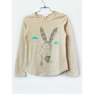 クロエ(Chloe)の【春物 新入荷!】[クロエ/Chloe]130cm 長袖カットソー/長袖Tシャツ/ロンT 薄茶【中古】子供服 キッズ kids 女の子 春秋 tops 312042(Tシャツ/カットソー)