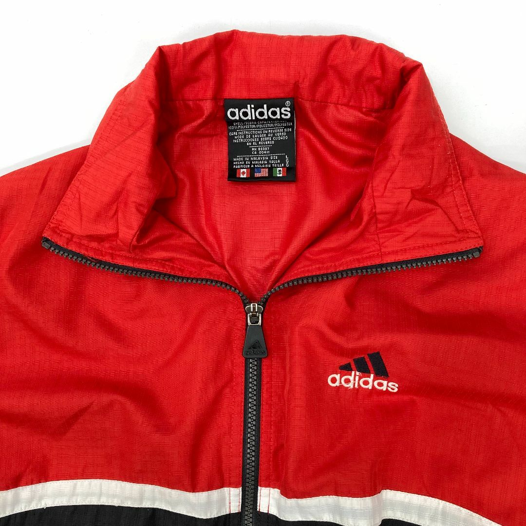 adidas(アディダス)のadidas アディダス 90's ビッグ　ウインドブレーカー Lサイズ メンズのジャケット/アウター(ブルゾン)の商品写真